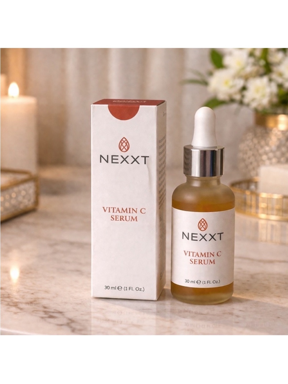 NEXXT Skincare Bundle/Lip Plumper -Vitamin C Serum-Tea Tree Serum-Target Basket - Picture 4 of 6